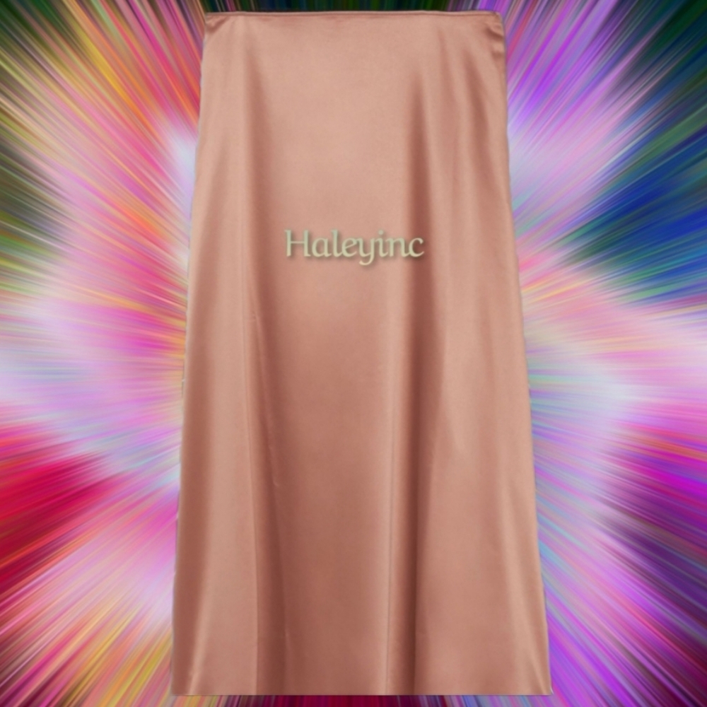 Zara satin skirt